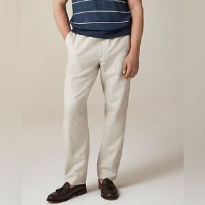 J.Crew Pier pant in cotton-linen blend canvas NWT Size S